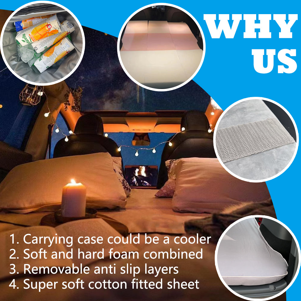 Camping Mattress for Tesla Model Y & X Ultra Comfy & Easy to Store