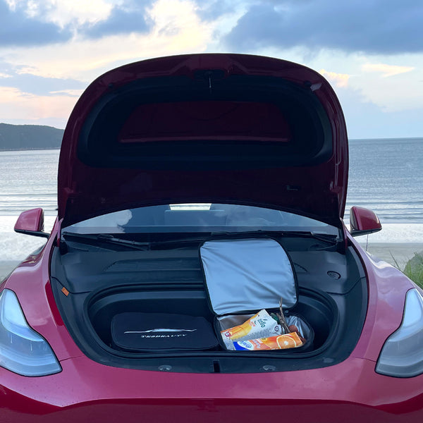 TESBEAUTY Camping Cooler for Tesla Insulated Bags Water Tight for Tesla Model Y Model X Frunk Organizer Two Bags - TESBEAUTY